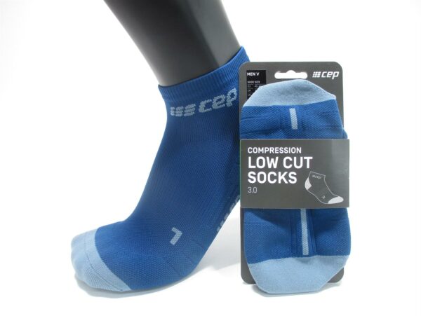 CEP Kompressionssocks Low Cut Socks 3.0 Men Blau Hauptfarbe