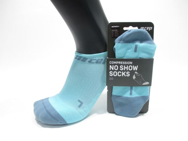 CEP Kompressionssocks No Show Socks 3.0 Women Hellblau
