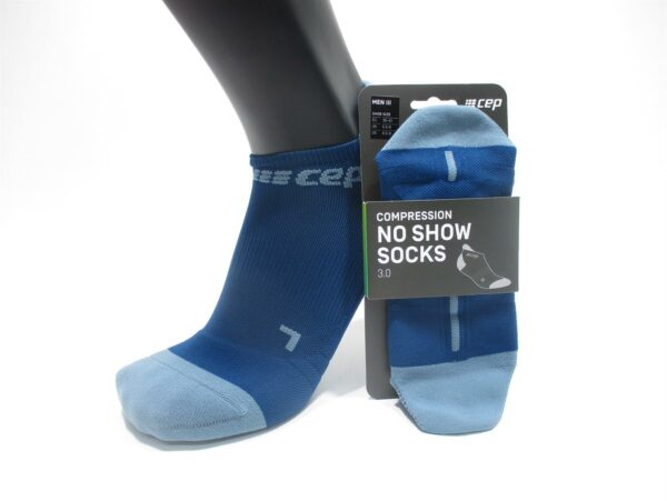 CEP Kompressionssocks No Show Socks 3.0 Men Blau Hauptfarbe