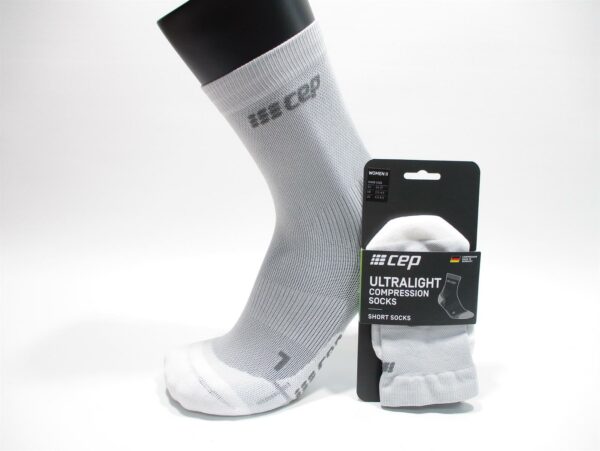 CEP Kompressionssocks Short Socks Ultralight W Weiß Hauptfarbe